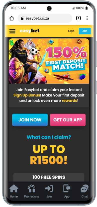 Easybet First Deposit Offer