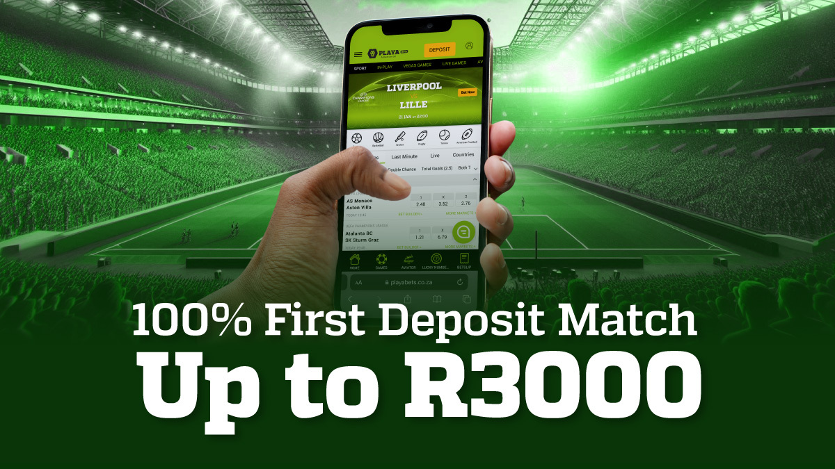 Playabets combo bonus 50% Sports / 50% Casino (illustration)