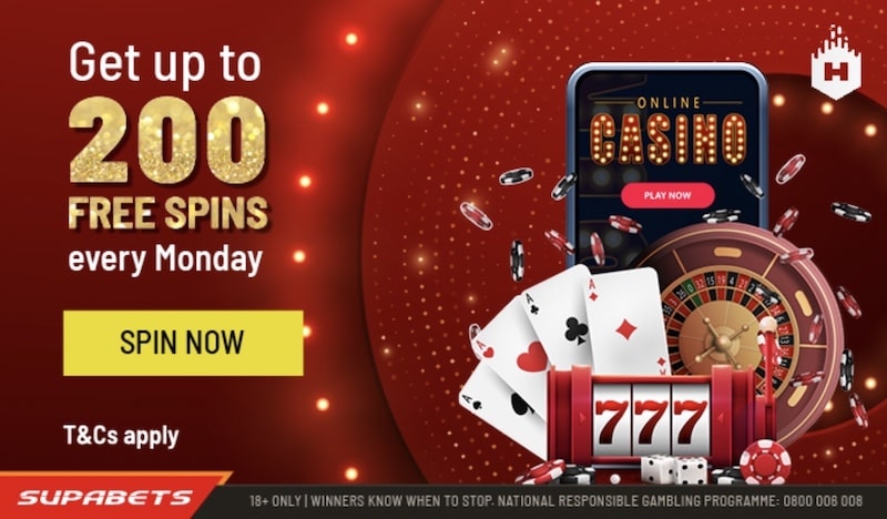 supabets 200 free spins